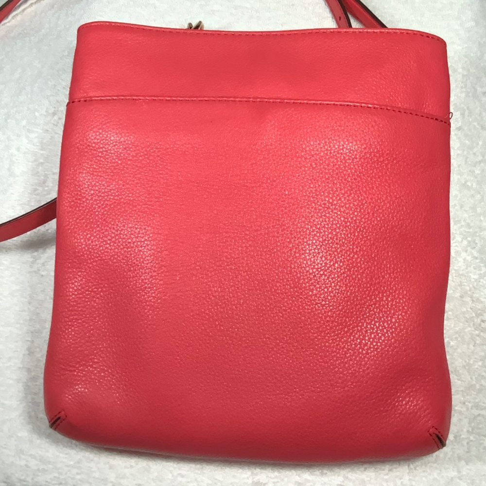 Michael Kors Salmon Pink Leather Crossbody - Picture 4 of 16